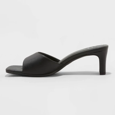 Women's Lindie Mule Heels - A New Day™ 1 Women's Lindie Mule Heels - A New Day™