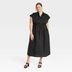 Women's Short Sleeve Midi Dress - A New Day™ -A New Day GUEST 11e0995c b731 4c96 9c62 38885c135b56