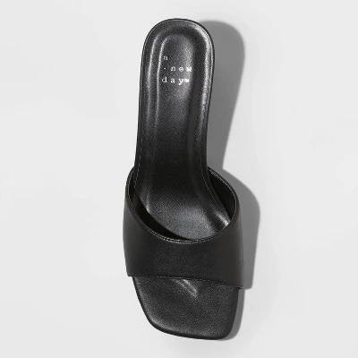 Women's Lindie Mule Heels - A New Day™ 2 Women's Lindie Mule Heels - A New Day™ - Image 2