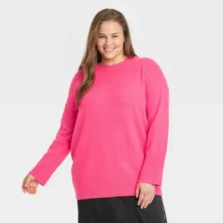 Women's Crewneck Tunic Pullover Sweater - A New Day™ -A New Day GUEST 19e19f76 5b8a 4f7b be8b cb46f9ef7045