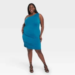 Women's Ruched Knit Mini Dress - A New Day™ -A New Day GUEST 22c0119b 30ac 46ff b6ec 5006022b14aa