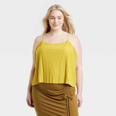 Women's Plisse Cami - A New Day™ 8 Women's Plisse Cami - A New Day™ - Image 8