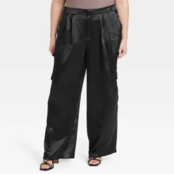 Women's High-Rise Satin Cargo Pants - A New Day™ 7 Women's High-Rise Satin Cargo Pants - A New Day™ -A New Day GUEST 2af35e5e 2fc1 4ac2 bbd6 7aecf0db0021