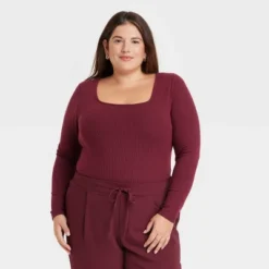 Women's Slim Fit Bodysuit - A New Day™ -A New Day GUEST 486708ea 768d 49c2 8864 8d67b654fa18