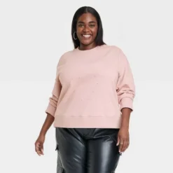 Women's Jeweled Pullover Sweatshirt - A New Day™ 17 Women's Jeweled Pullover Sweatshirt - A New Day™ -A New Day GUEST 5122d2bb 227d 4390 b451 99898a87376c