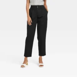 Women's Pleat Front Tapered Chino Pants - A New Day™ -A New Day GUEST 5438d077 550c 4fc9 bb85 eac1f4cee1a0