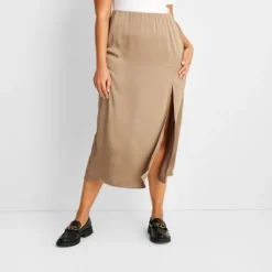 Women's A-Line Maxi Slip Skirt - A New Day™ -A New Day GUEST 5ee2d6c2 e245 4382 ba1a 1b579a2e040e