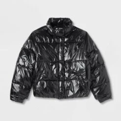 Women's Adaptive Seated Fit Relaxed Puffer Jacket - A New Day™ -A New Day GUEST 604528a3 f8f2 41b4 99cd a192cf240925