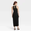 Women's Sleeveless Ponte Racerback Midi Dress - A New Day™