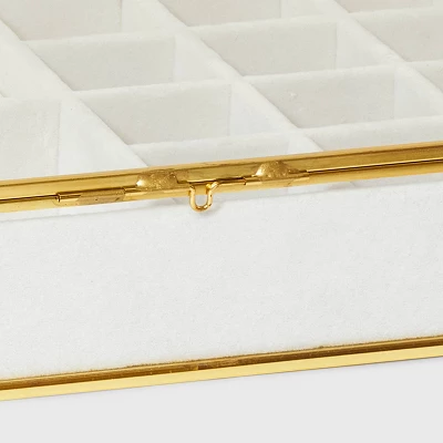 Glass Jewelry Organizer - A New Day™ Gold 3 Glass Jewelry Organizer - A New Day™ Gold - Image 3