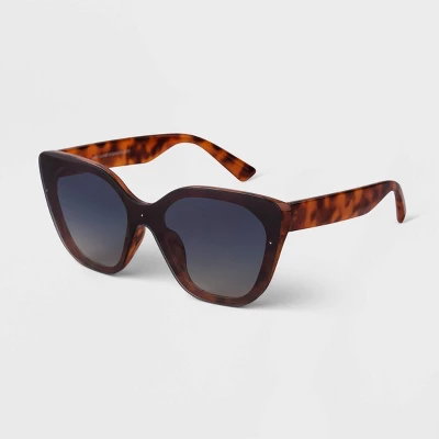 Women's Square Shield Sunglasses - A New Day™ 1 Women's Square Shield Sunglasses - A New Day™