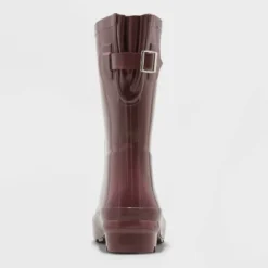 Women's Vicki Mid Calf Rubber Rain Boots - A New Day -A New Day GUEST 814b2eb4 8467 4953 8b82 29b18febada8