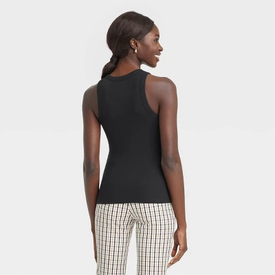 Women's Slim Fit Ribbed 2pk Bundle Tank Top - A New Day™ 2 Women's Slim Fit Ribbed 2pk Bundle Tank Top - A New Day™ - Image 2