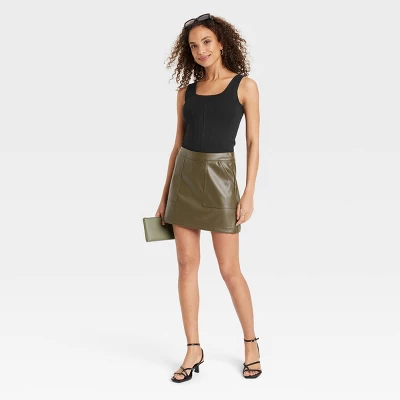 Women's Square Neck Sleeveless Bodysuit - A New Day™ 2 Women's Square Neck Sleeveless Bodysuit - A New Day™ - Image 2