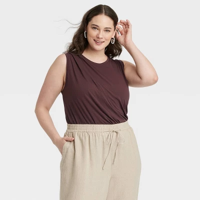 Women's Drape Front Bodysuit - A New Day™ 3 Women's Drape Front Bodysuit - A New Day™ - Image 3