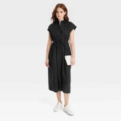 Women's Short Sleeve Midi Dress - A New Day™ -A New Day GUEST 87be8354 af8b 4349 85d8 aaac64ab61dc