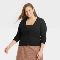 Women's Fine Gauge Ribbed Cardigan - A New Day™ 8 Women's Fine Gauge Ribbed Cardigan - A New Day™ -A New Day GUEST 8a8f95e3 1487 4473 807a c4bf73bb33bb