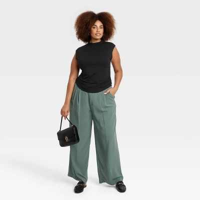 Women's Short Sleeve Side Ruched T-Shirt - A New Day™ 2 Women's Short Sleeve Side Ruched T-Shirt - A New Day™ - Image 2