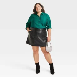 Women's Long Sleeve Button-Down Shirt - A New Day™