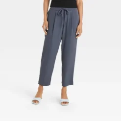 Women's High-Rise Tapered Fluid Ankle Pull-On Pants - A New Day™ -A New Day GUEST 929749ba a62e 441e 9aa7 216ebc3919a0