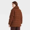 Women's Mid Length Relaxed Puffer Jacket - A New Day™