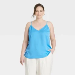 Women's Matte Satin Essential Cami - A New Day™ -A New Day GUEST ab87f98b 533f 4c25 802d 4069953df521