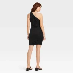 Women's Ruched Knit Mini Dress - A New Day™