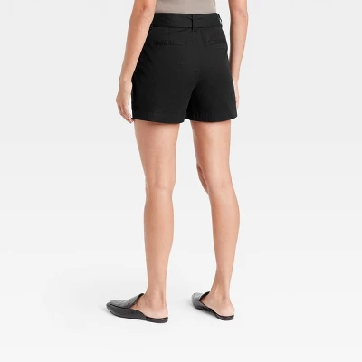 Women's High-Rise Pleat Front Shorts - A New Day™ 1 Women's High-Rise Pleat Front Shorts - A New Day™