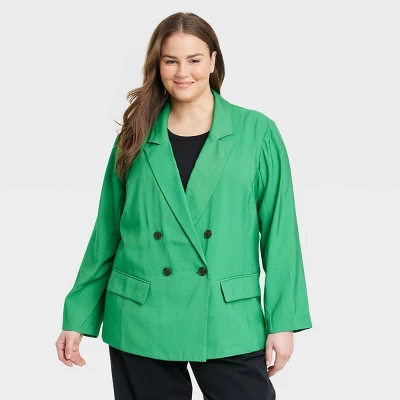 Women's Essential Blazer - A New Day™ 6 Women's Essential Blazer - A New Day™ - Image 6