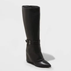 Women's Tall Novie Dress Boots - A New Day™ Black 5 Women's Tall Novie Dress Boots - A New Day™ Black -A New Day GUEST d6a6d7b9 7392 4fbf badc c40dfa168777