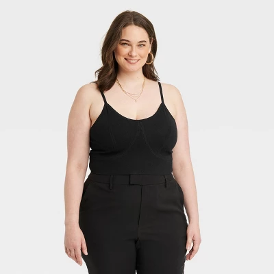 Women's V-Neck Bralette Sweater - A New Day™ 3 Women's V-Neck Bralette Sweater - A New Day™ - Image 3