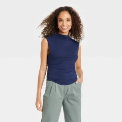 Women's Short Sleeve Side Ruched T-Shirt - A New Day™ 13 Women's Short Sleeve Side Ruched T-Shirt - A New Day™ -A New Day GUEST dad93373 6c18 4c56 bd8d fe236e35d274