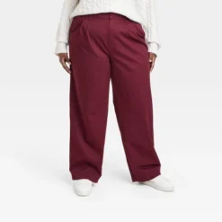 Women's High-Rise Pleat Front Straight Chino Pants - A New Day™ -A New Day GUEST f19ed498 a466 4635 b772 e52cc34faa9b