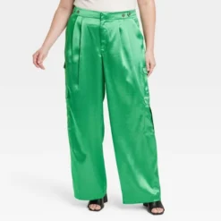 Women's High-Rise Satin Cargo Pants - A New Day™ 9 Women's High-Rise Satin Cargo Pants - A New Day™ -A New Day GUEST fe6ec649 6ca8 4cbb b75e 288f0fc3f011